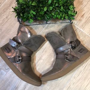 Blowfish Fur Lined Ankle Boots